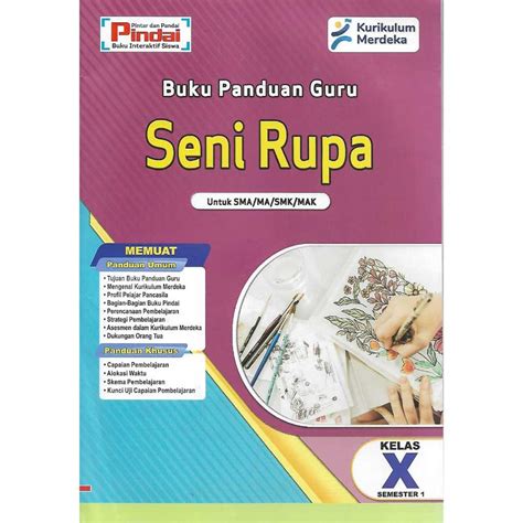 Jual Buku Pindai Panduan Guru Seni Rupa Kelas Sma Ma Smk Mak