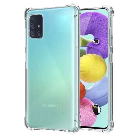 Capa Para Galaxy A51 De TPU Anti Shock Transparente