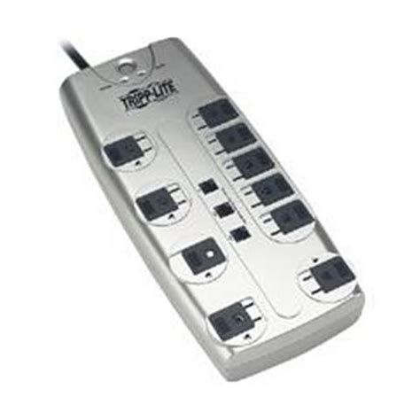 Tripp Lite 10 Outlet Surge Suppressor With Telephone Protection