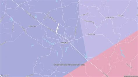 Wakefield, VA Political Map – Democrat & Republican Areas in Wakefield ...