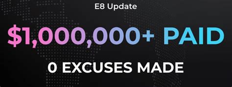 E8 Funding Massive Milestone Forex Prop Reviews