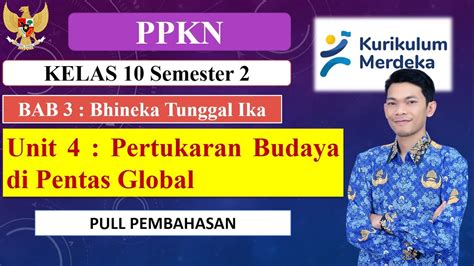 Ppkn Kelas Bab Unit Pertukaran Budaya Di Pentas Global