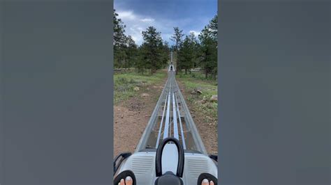 Estes Park Mustang Mountain Roaler Coaster Ride Youtube