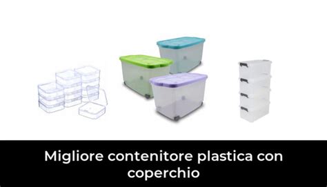 Migliore Contenitore Plastica Con Coperchio Nel In Base A