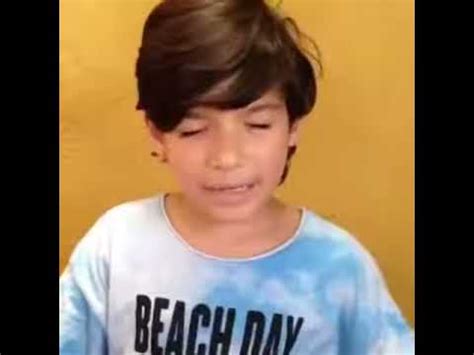 El Hijo De Oscar Peres Cantando En Honor A Su Padre Youtube