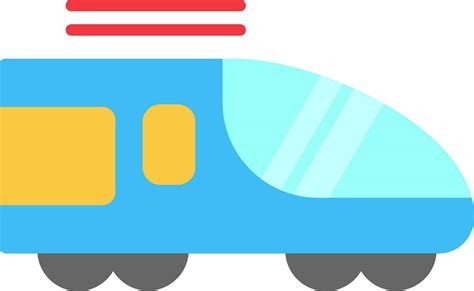 High Speed Train Vector Icon Vector Art At Vecteezy