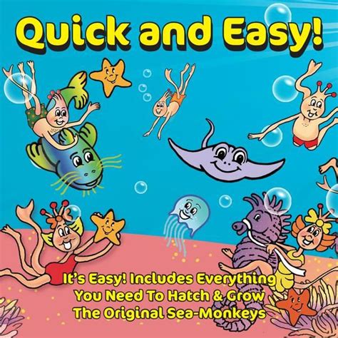 Sea-Monkeys Handbook – The Original Sea Monkeys | Sea monkeys, Monkey ...