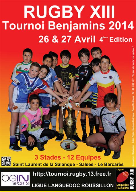 Ecoles De Rugby Me Dition Du Tournoi Benjamins De La Ligue