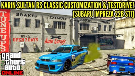 Karin Sultan Rs Classic Customization And Testdrivegta 5 Online Los