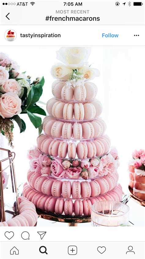 Macaron Stand Macaroon Wedding Cakes Macaron Cake Cupcake Cakes