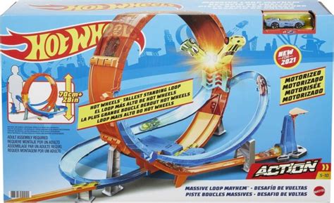 Mattel Hot Wheels Riesen Looping Crash Trackset Ab
