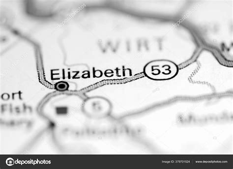 Elizabeth West Virginia Usa Geography Map Stock Photo by ©aliceinwonderland2020 379701524