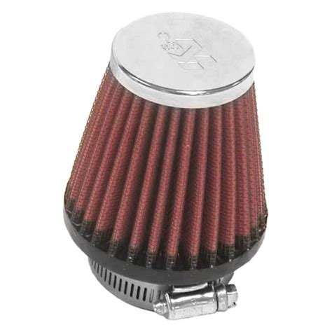 K N Round Tapered Red Air Filter Motorcycleid