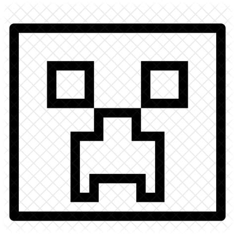 Minecraft Creeper Icon #417941 - Free Icons Library