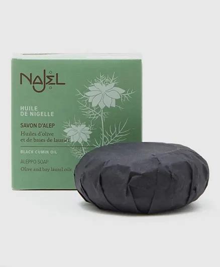 Najel Organic Skincare Aleppo Soap Black Cumin Oil G Online In Uae