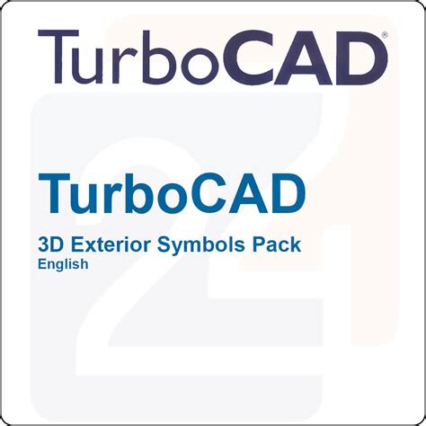 Turbocad D Exterior Symbols Pack English Blitzhandel Licencias