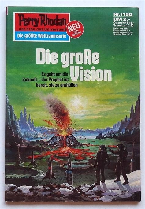 Perry Rhodan Erstausgabe Nr 1150 große Vision eBay