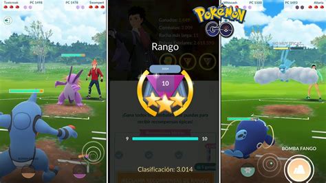 Directo Batallas En Liga Super De Go Battle League Rango