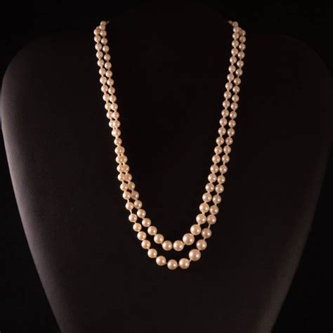 9K Yellow Gold Necklace Saltwater Pearl Catawiki