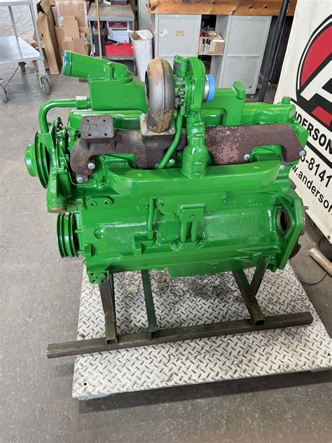 Rebuilt John Deere 4430 Engine R49650assy Anderson Tractor Inc