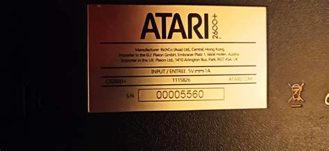 Serial Number List Atari 2600 Atariage Forums