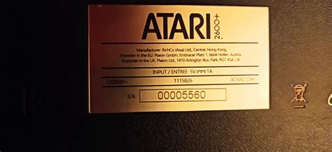 Serial Number List Atari 2600 AtariAge Forums