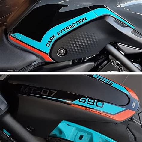 Resin Bike Adesivi Moto Compatibile Con Yamaha Mt Cyan Storm