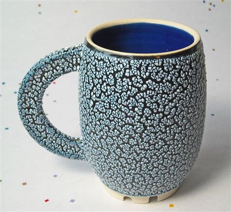 Ceramic Cup With Textured Glaze Dining By Texture Mugs Functional