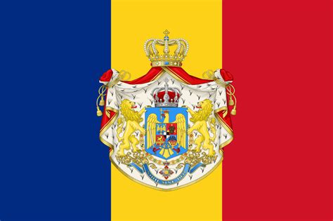 Kingdom of Romania flag : r/monarchistvexillology