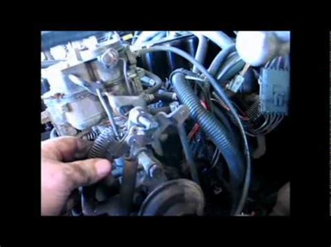 Throttle Fixed Jeep CJ7 Carter Carb 258 YouTube