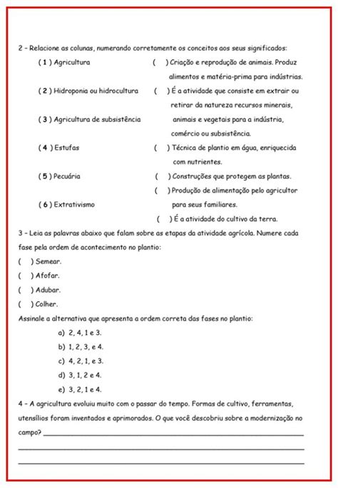 PROVA de Geografia e História 1º Bim 4º Ano PDF Escravidão Frases