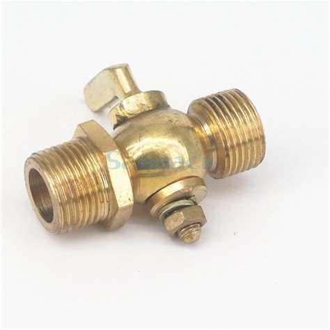 Bsp Male Brass Drain Petcock Shut Off Valve Fuel Gas