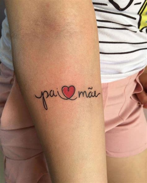 Tatuagem De Pai E M E Op Es Para Registrar Esse Amor Na Pele Em