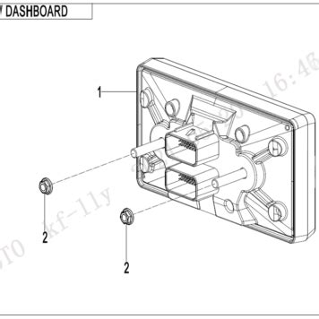 Diagram Cfmoto Uforce Cf Uu Dashboard F A Cfmoto