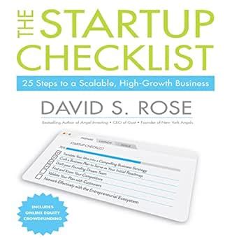 The Startup Checklist 25 Steps To A Scalable High Growth Business