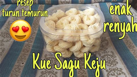 Resep Kue Sagu Keju Enak Dan Renyah YouTube