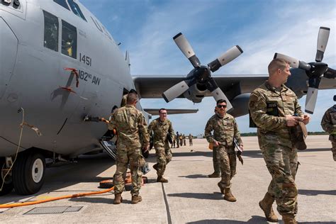 182nd Aw Leads C 130 Hercules Operations At Air Defender 23 Air National Guard Article Display