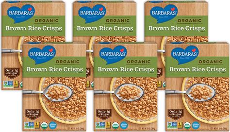 Barbara S Organic Gluten Free Cereal Brown Rice Crisps 10 Oz Review