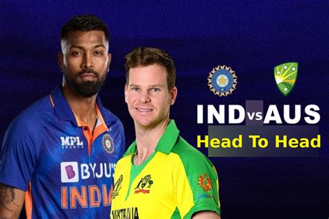 Ind Vs Aus Odi Series 2023 India Vs Australia Head To Head Record In