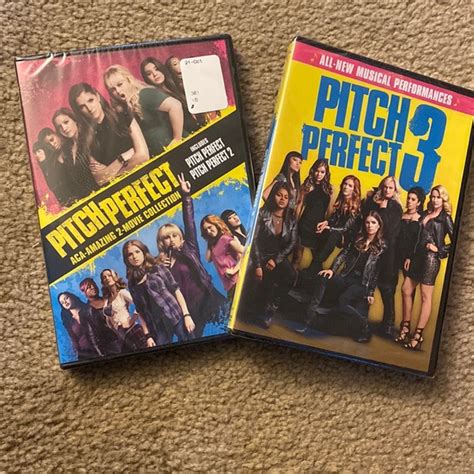 Universal Media Pitch Perfect 2 And 3 Dvd Movie Collection Set New