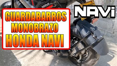 Cómo adaptar un guardabarros a tu Honda Navi Tutorial fácil paso a