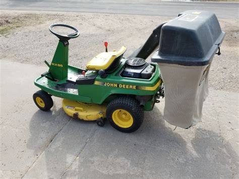 30 12hp John Deere Riding Tractor Mower Rx95 With Bagger Nex Tech Classifieds