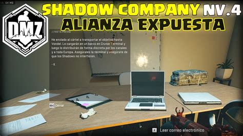 ALIANZA EXPUESTA MISION DMZ SHADOW COMPANY NIVEL 4 WARZONE