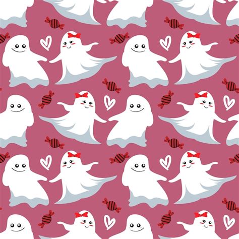 Premium Vector Halloween Seamless Pattern