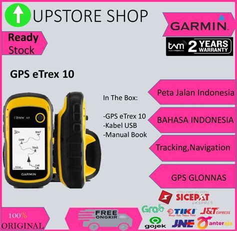 Jual Gps Etrex Garmin Original Produk Garansi Tam Tahun Di Seller