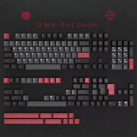 Jual Keycaps 173 Set Cherry PBT Double Shot GMK Evil Dolch Kab