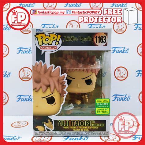 In Stock Funko Pop Animation Jujutsu Kaisen Yuji Itadori With