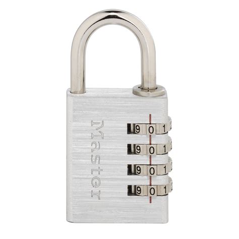 how to unlock padlock combination 4