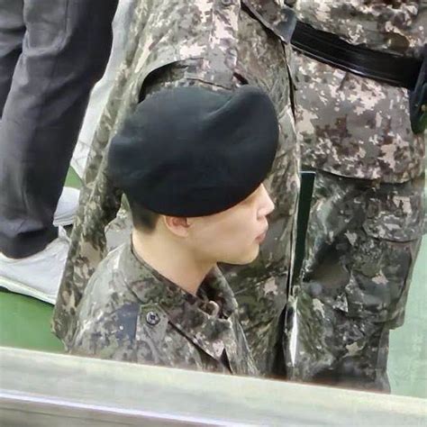 New Photographs Of Btss Jungkook And Jimin At Their Army Commencement