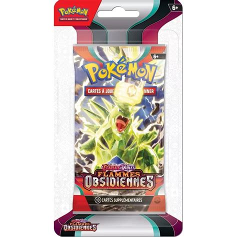 1 Booster Sous Blister Flammes Obsidiennes Ev03 Fr